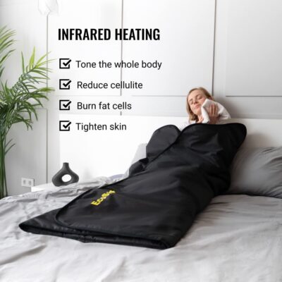 EcoSapiens Sauna Blanket Black