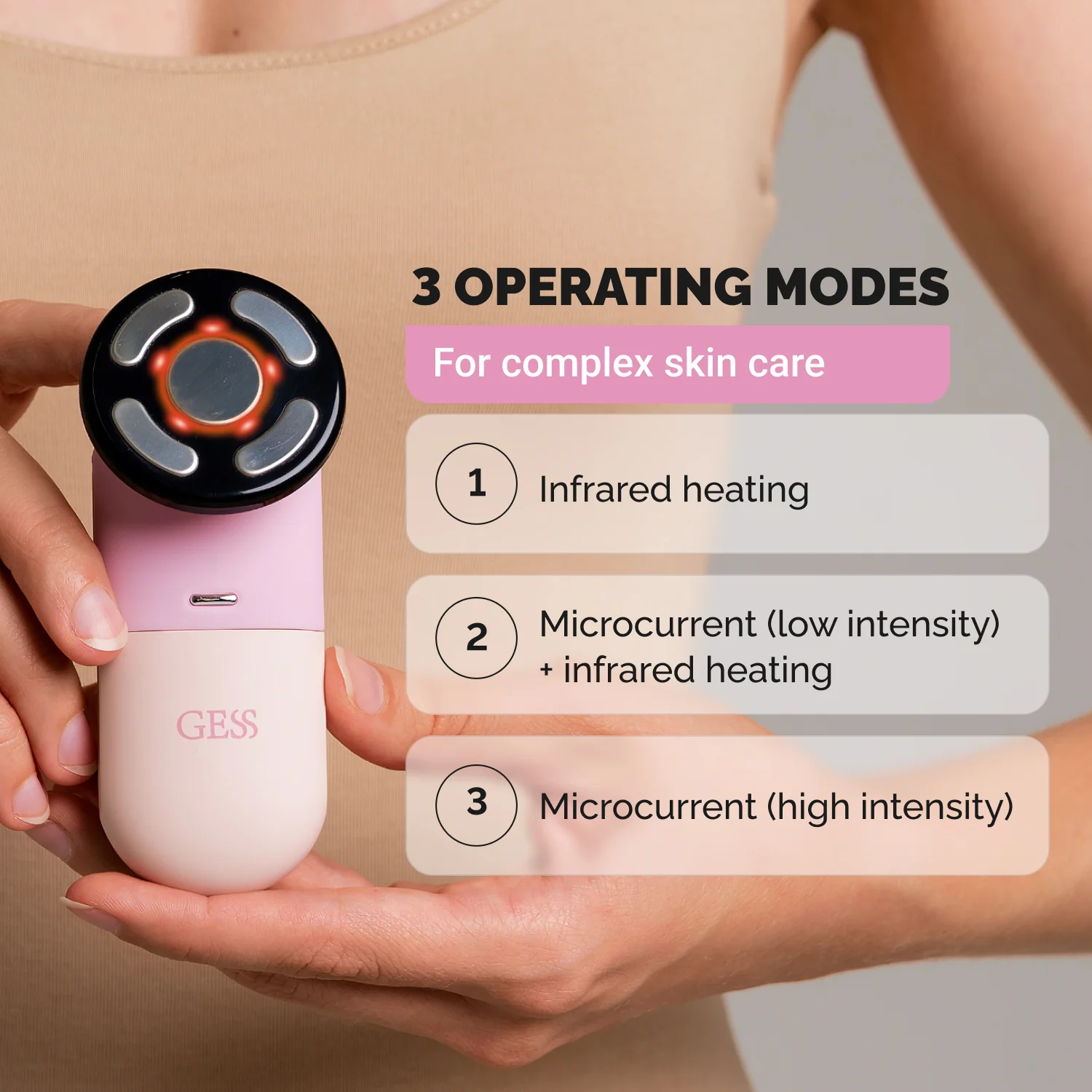 GESS REISEN MICROCURRENT MASSAGER